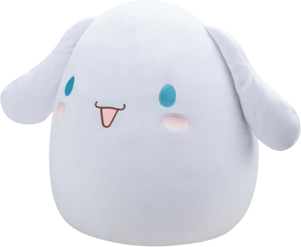 Squishmallows Peluche original de Sanrio Cinnamoroll de 14 pulgadas, peluche oficial de Jazwares grande y ultrasuave