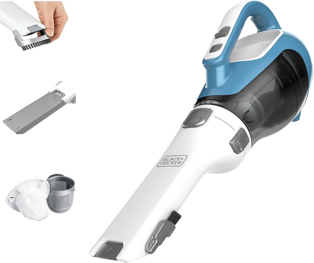 Aspiradora de mano inalámbrica de litio Black + Decker CHV1410L de 16 V