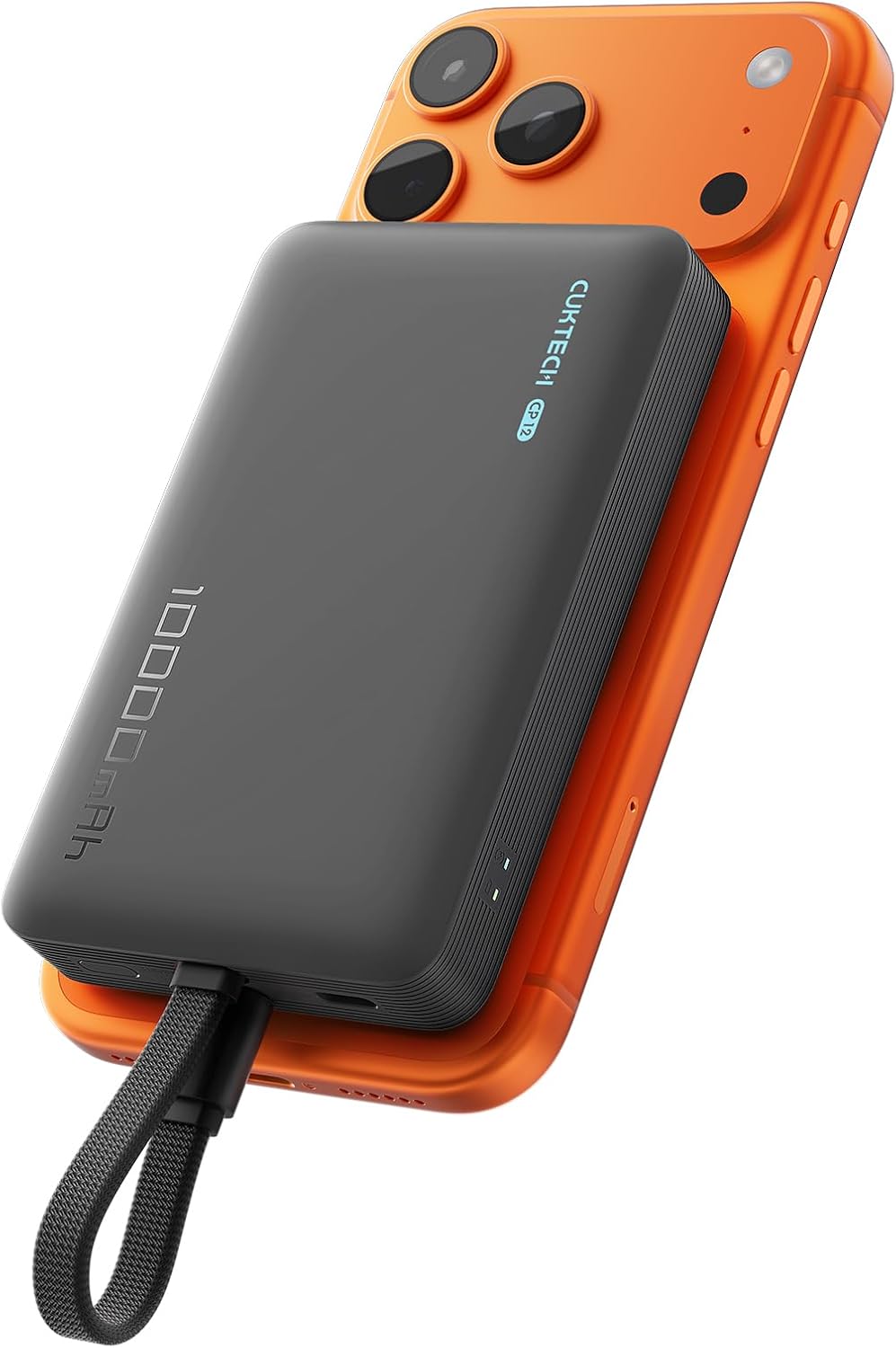 CUKTECH - Banco de energía magnético de 10000 mAh, cargador inalámb...