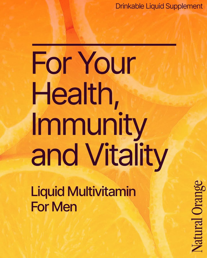 BeMe Multivitaminas líquidas para hombres, sistema avanzado de sumi...