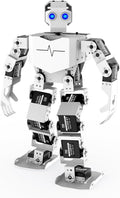 Robot de Interacción Visual y de Voz AI para Arduino Scratch Python Programación 17DOF Robot Humanoide Gran Modelo Proyecto STEM de IA Educación Comando de Voz Caminar Bailar Autopárate Kit Avanzado Tonybot