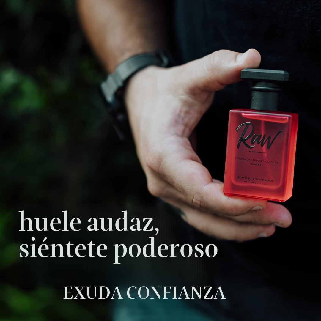 RawChemistry Colonia con Feromonas Raw para Hombres \u2013 Spray de...