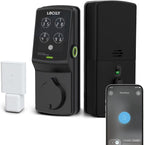 Lockly Cerradura de cerrojo inteligente Secure Pro con concentrador WiFi