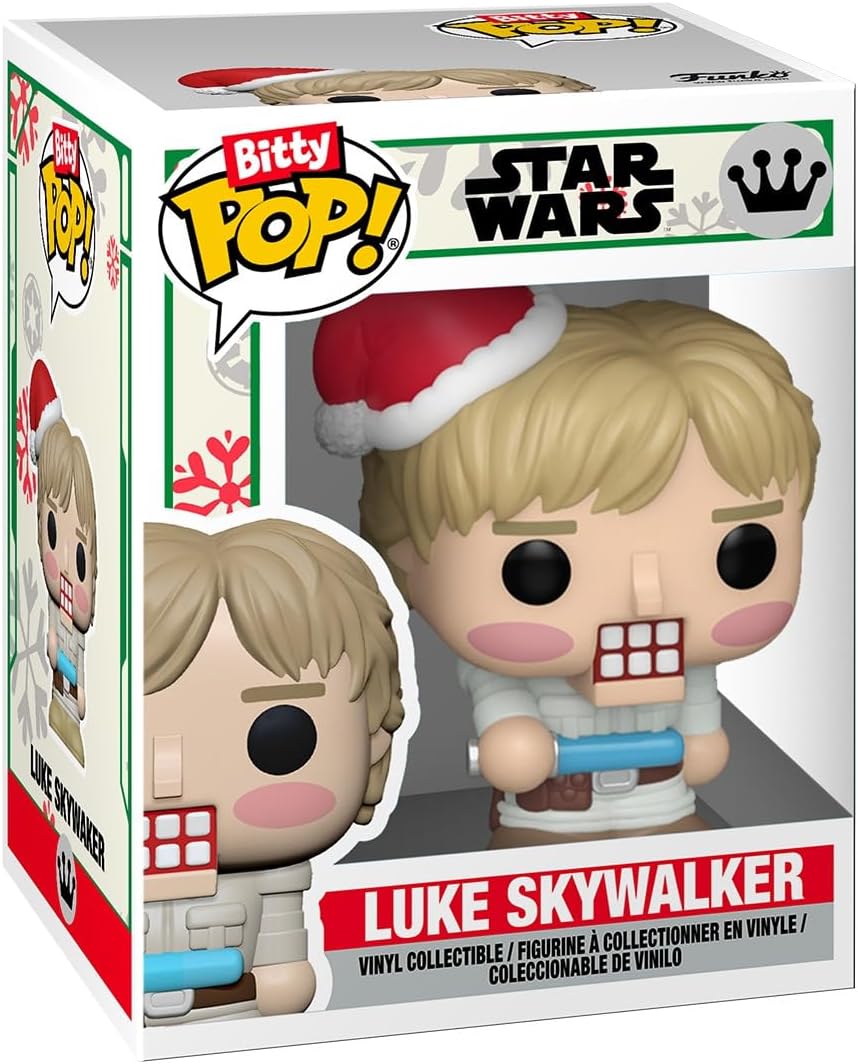 Funko Calendario de cuenta regresiva Pop! Bitty: Star Wars - 24 días de sorpresas - Mini figuras de vinilo coleccionables - Caja misteriosa - Idea de regalo - Regalo de vacaciones para niños - Cuenta
