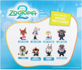 Disneys Zootopia 2 - Paquete de 5 mini peluches Mystery