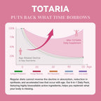 Totaria Multivitamínico para mujeres con vitamina A, B, C, D3, E, K2, biotina, colágeno