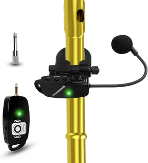 SAYTINAI Micrófono de Flauta Inalámbrico para Sistema de Instrument...