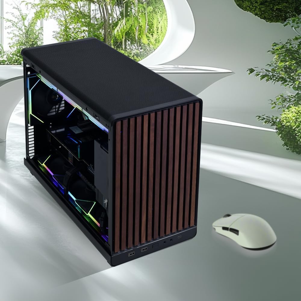 Lian Li A3-26.3L Micro Factor de Forma Chasis - Panel Frontal y Lat...