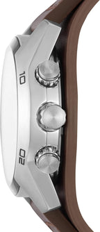 Reloj cronógrafo de cuarzo Fossil Coachman en cuero para hombre