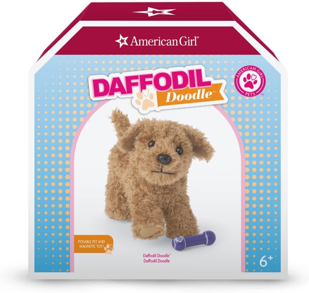 Muñeca American Girl Truly Me de 18 pulgadas con perro doodle magné...