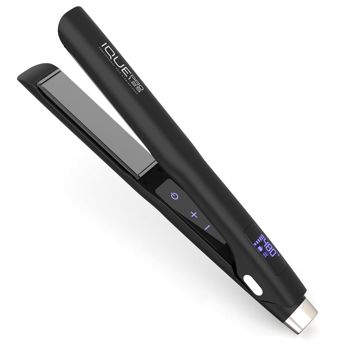 iQUE Plancha de pelo de plancha plana de seda de 1.25 "para mujer,...