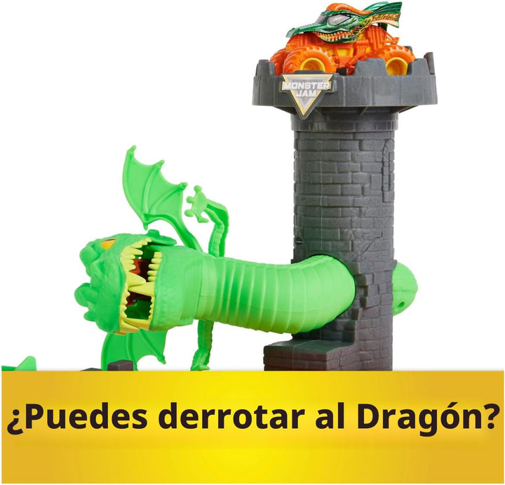 Monster Jam, juego Dueling Dragon con camión monstruo Dragón exclus...