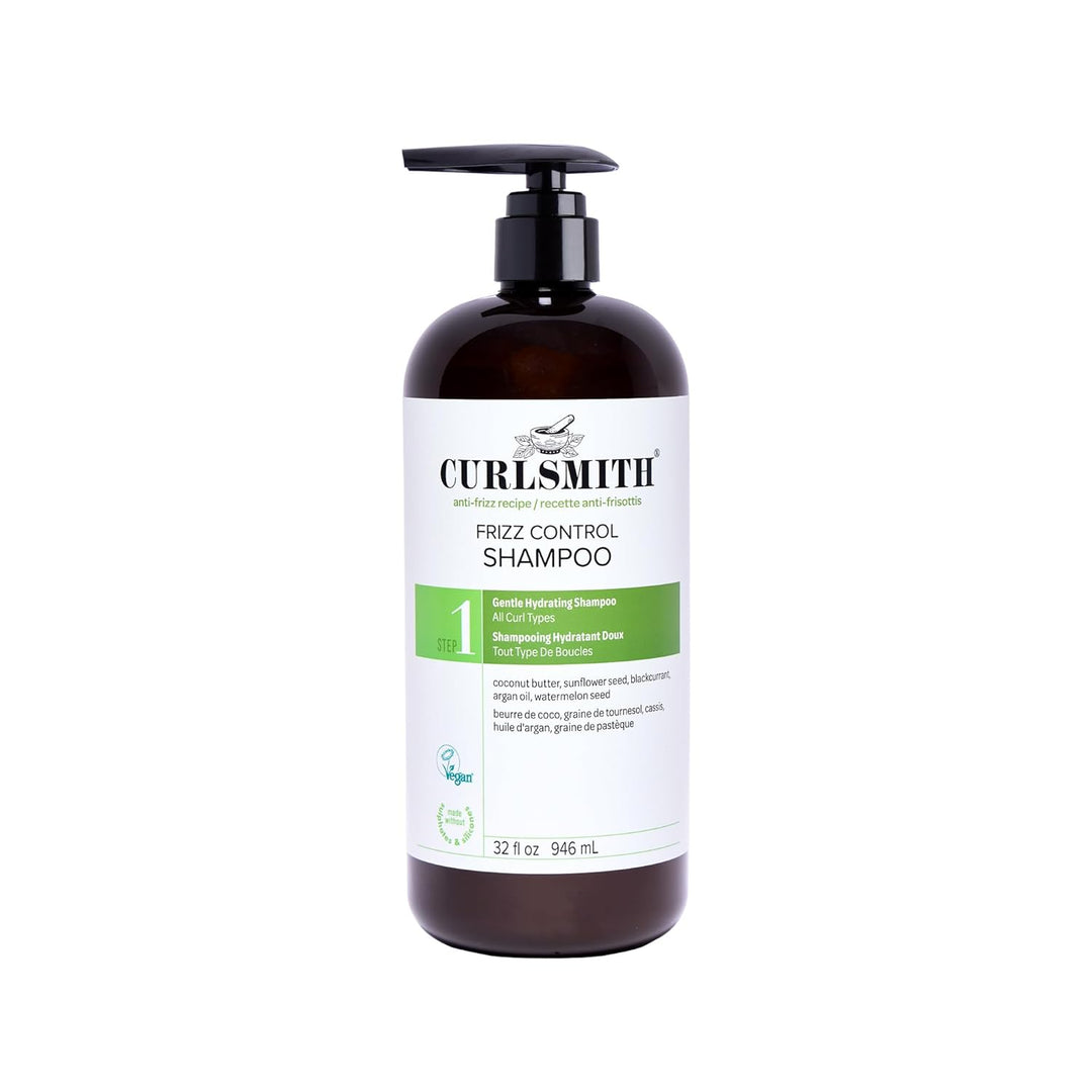 CURLSMITH Frizz Control Shampoo - Frizz-Fighting Shampoo for Curls,...