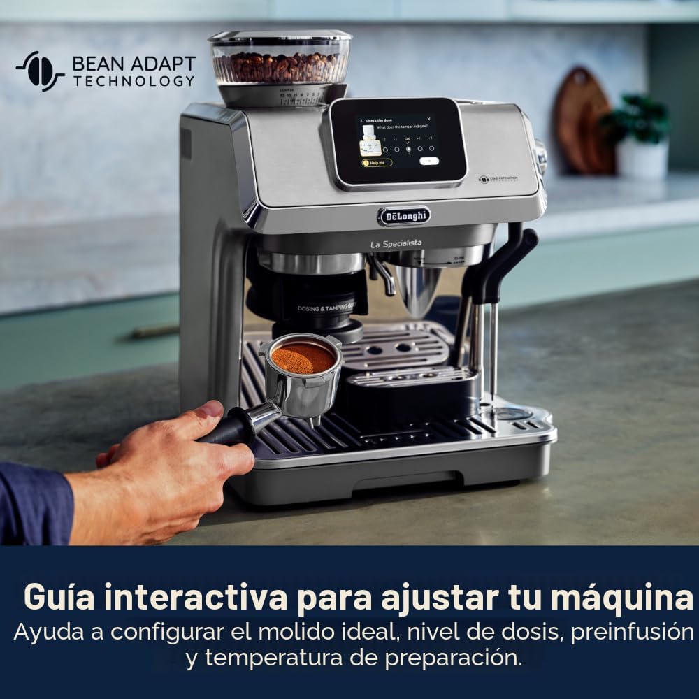De'Longhi La Specialista Touch Máquina de Espresso con Molinillo de Café