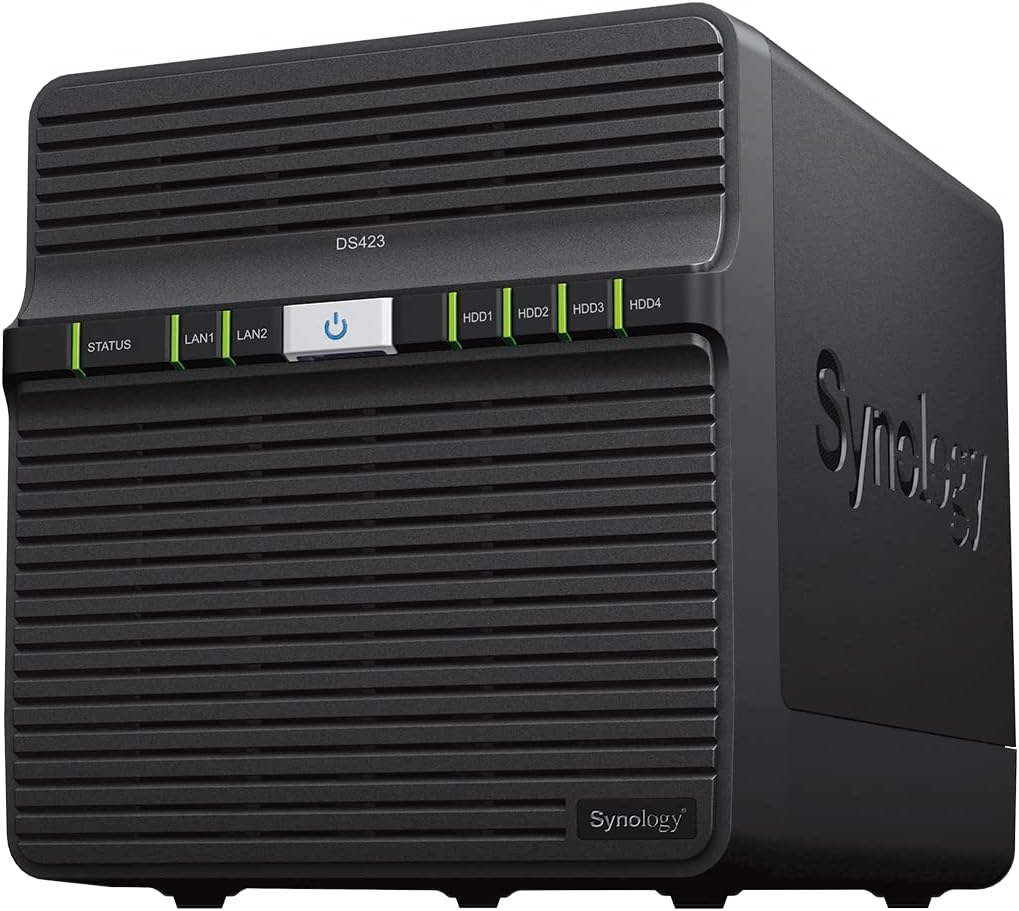 Synology Backup DS423 Family &amp; Business - Uso compartido seguro...