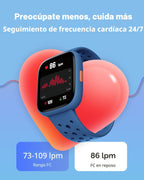 BIGGERFIVE Kids Smart Watch No Phone Needed, 1.8" Fitness Tracker Watch