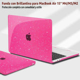 Teryeefi Funda compatible con MacBook Air de 15 pulgadas M4 M3 M2 C...