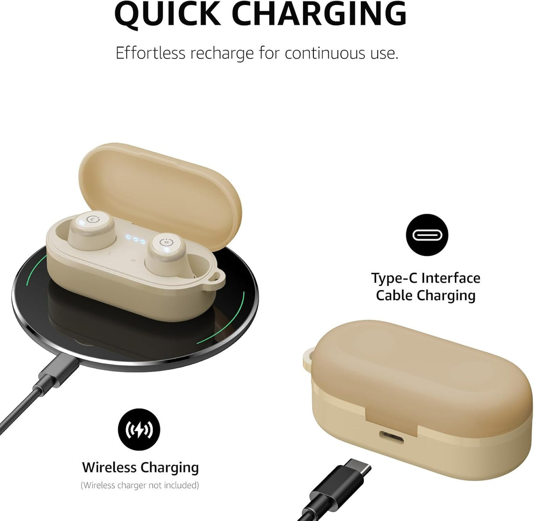 TOZO Auriculares Inalámbricos T10 Bluetooth 5.3, App Personalizar E...