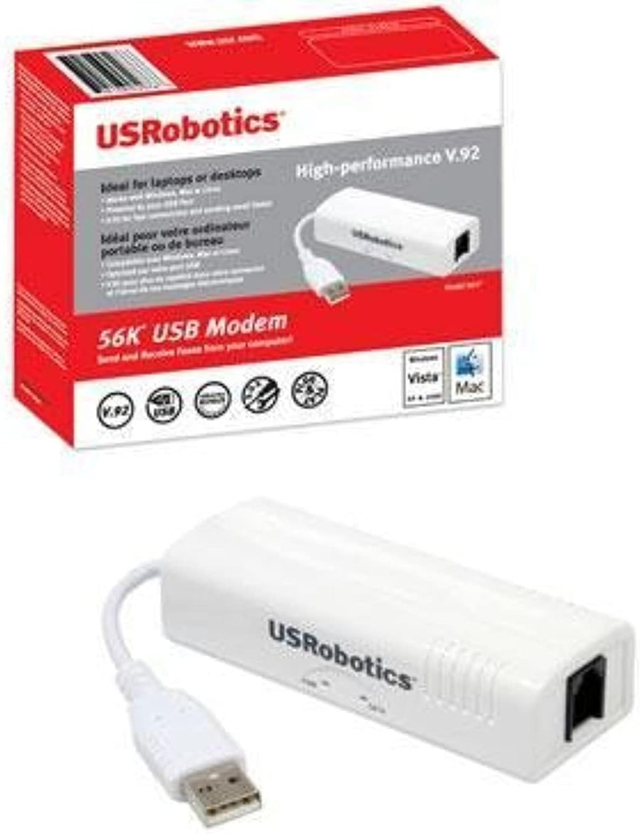 US Robotics USR5637 56K Controlador USB Dial-Up Módem de