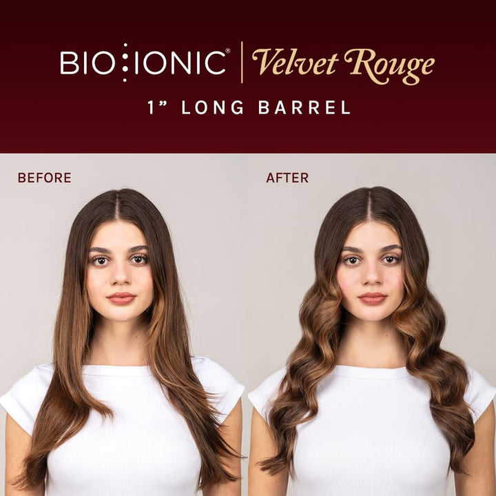 Bio Ionic Rizador de Cilindro Largo, Rizador de Pelo con Tecnología...