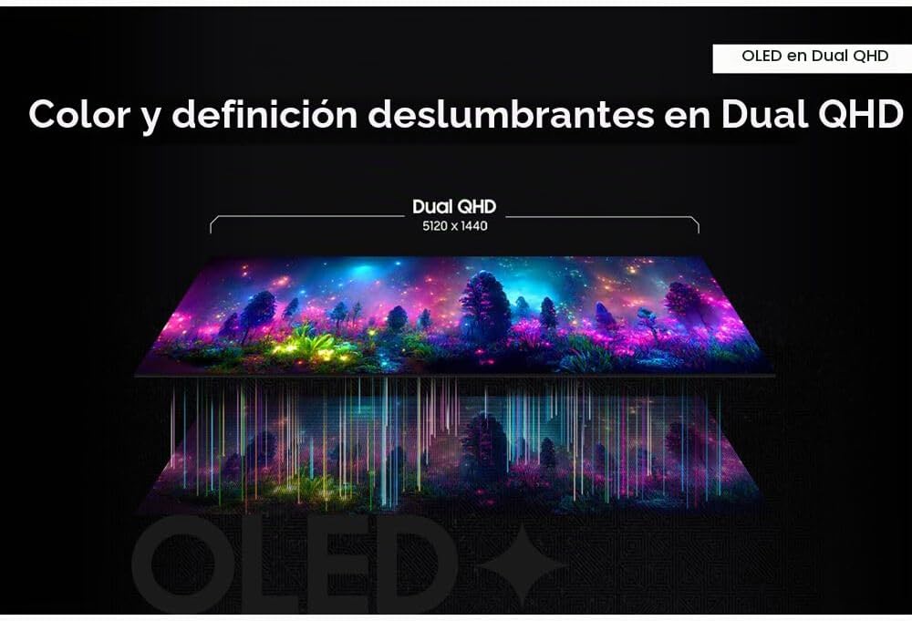 Samsung Odyssey G9 Dual QD-OLED G91SD - Paquete de monitor para jue...