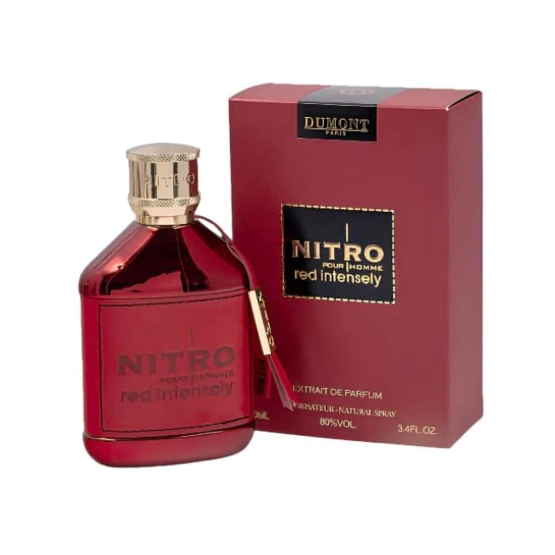 Dumont Nitro Red Intensely 3.4 Fl Oz Extrait De Parfum para Hombres...
