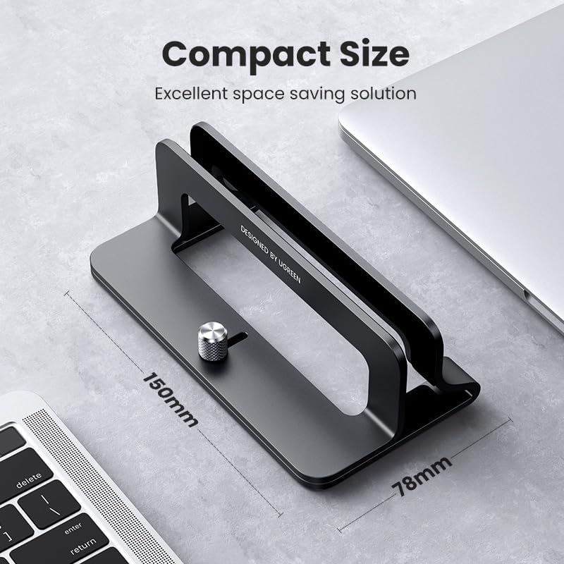 UGREEN Soporte vertical para laptop para escritorio compatible con...