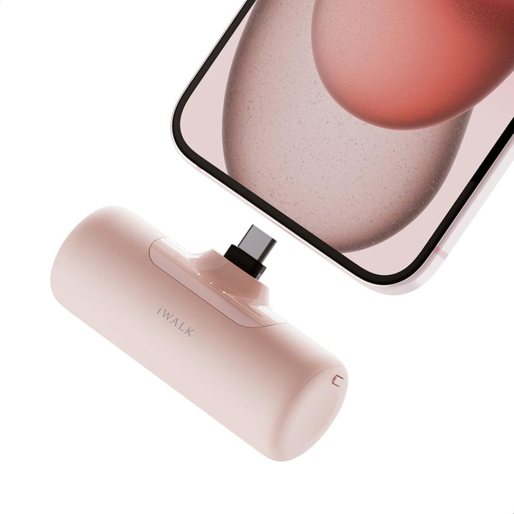iWALK Cargador portátil para iPhone 15\/16\/17, Banco de energía co...