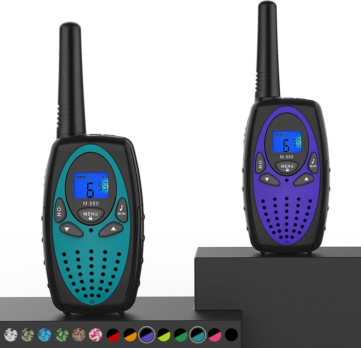 Topsung Walkie Talkies Long Range, M880 Two Way Radio for Adults wi...