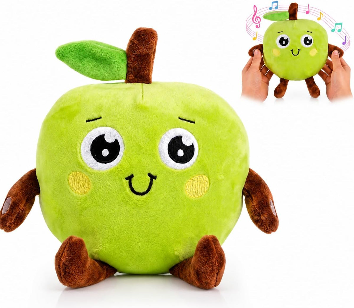 Juguete de peluche interactivo de la música, juguete sensorial