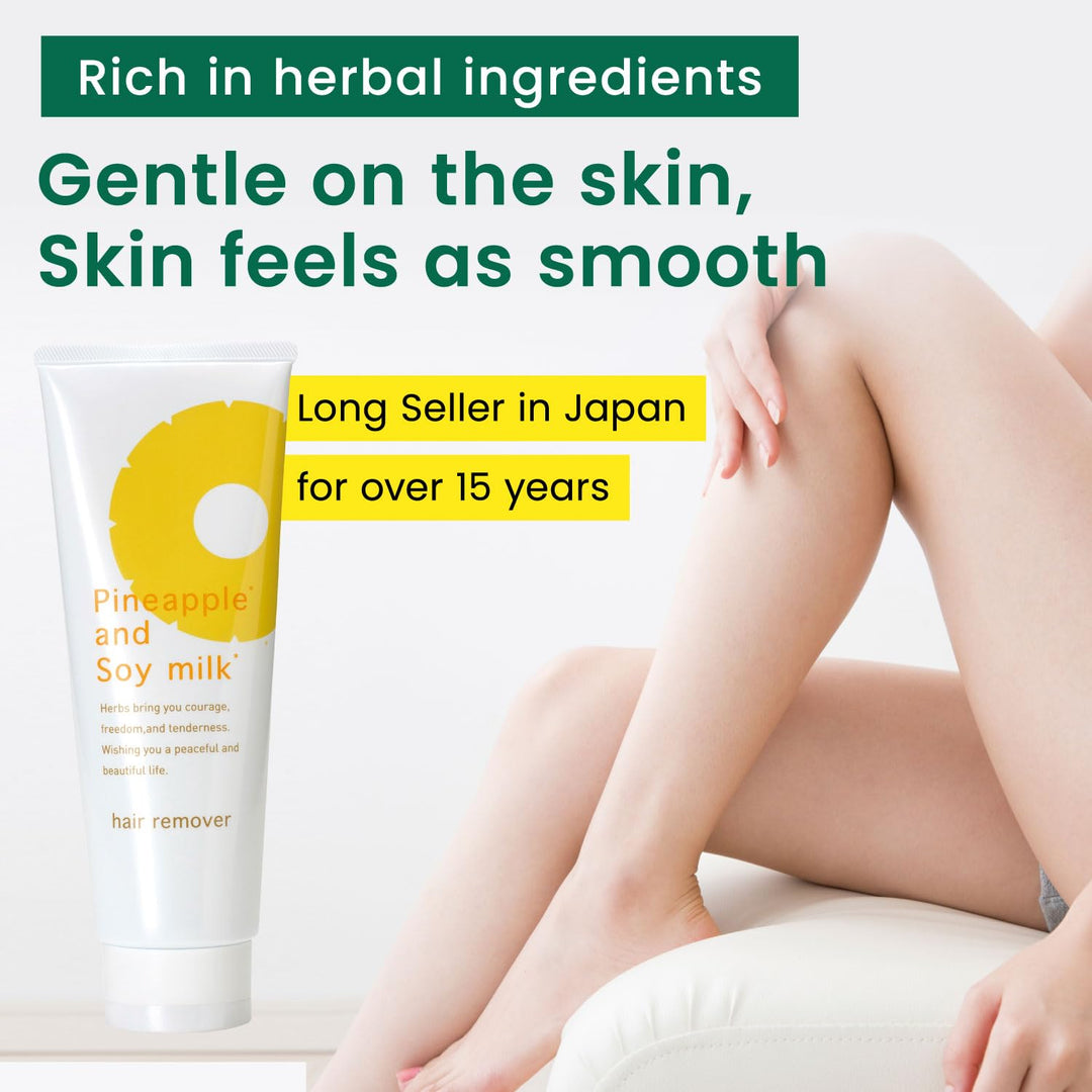 SUZUKI HERB LABORATORY Crema depilatoria, loción minimizadora del c...