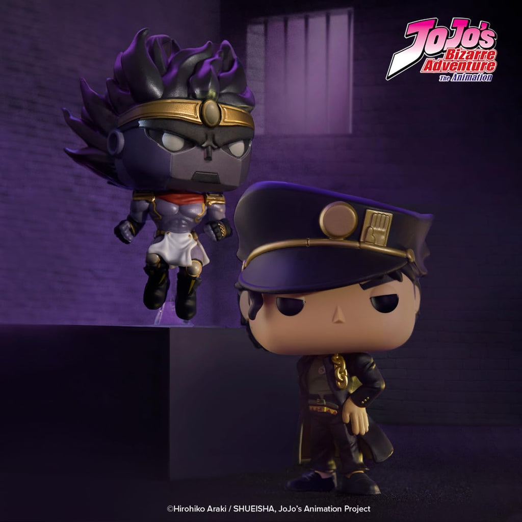 Funko POP! Animación: JoJo's - Jotaro & Star Platinum - Exclusivo de Amazon