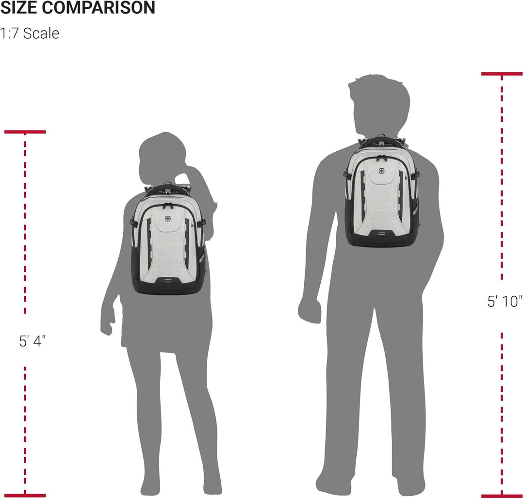 SwissGear Travel Tech Pro - Mochila para laptop de hasta 16 pulgada...
