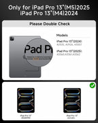 Funda de teclado Bluetooth de rotación de 360° para iPad Pro de 13 pulgadas