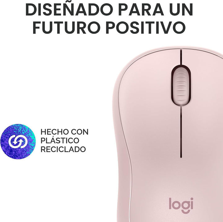 Logitech M240 - Ratón Bluetooth silencioso, inalámbrico, compacto,...