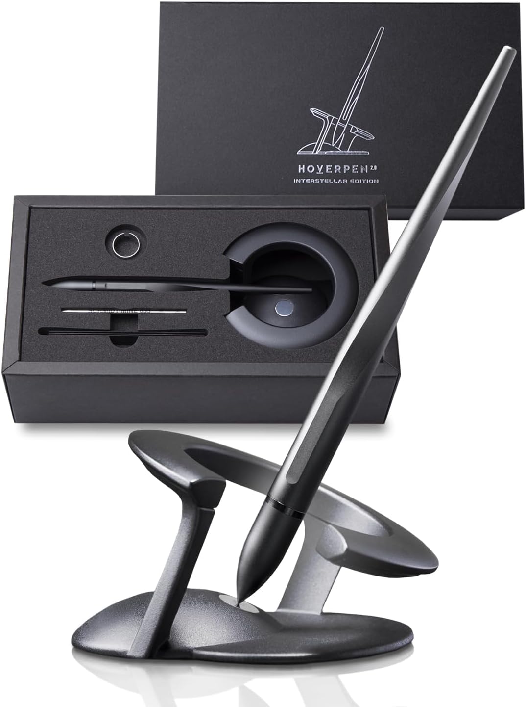 novium Hoverpen Interstellar - Space Black, bolígrafo