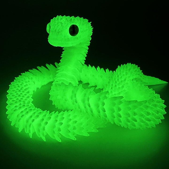 Juguetes de serpiente impresos en 3D de 24 pulgadas, animal flexibl...