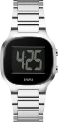 Skagen Reloj digital de acero inoxidable Mellem para hombre