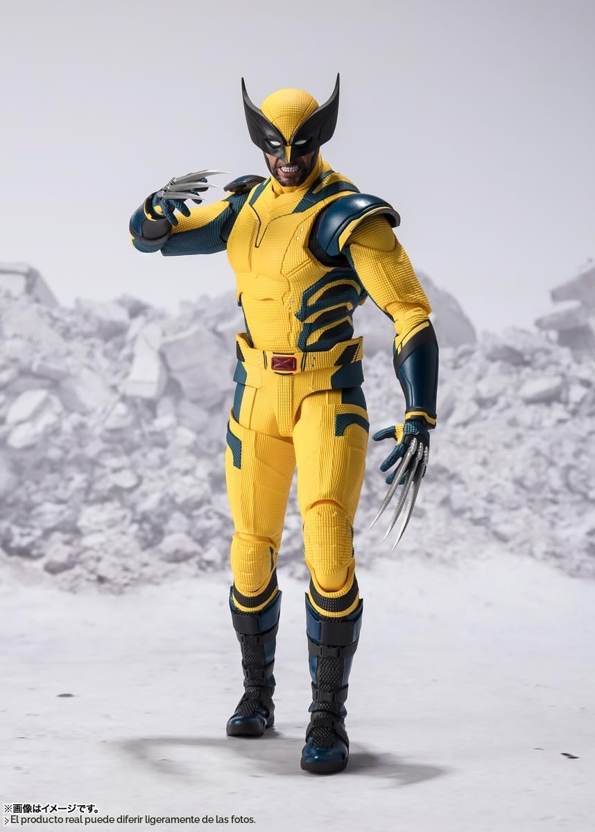 TAMASHII Nations - Deadpool &amp; Wolverine - Wolverine, Figura de...