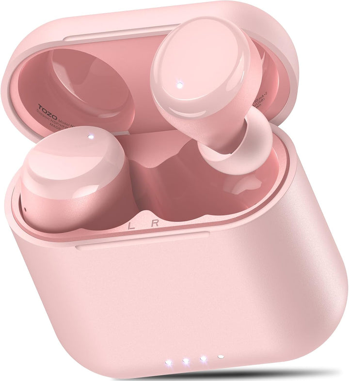 TOZO Auriculares inalámbricos T6, auriculares Bluetooth 5.3, sonido...