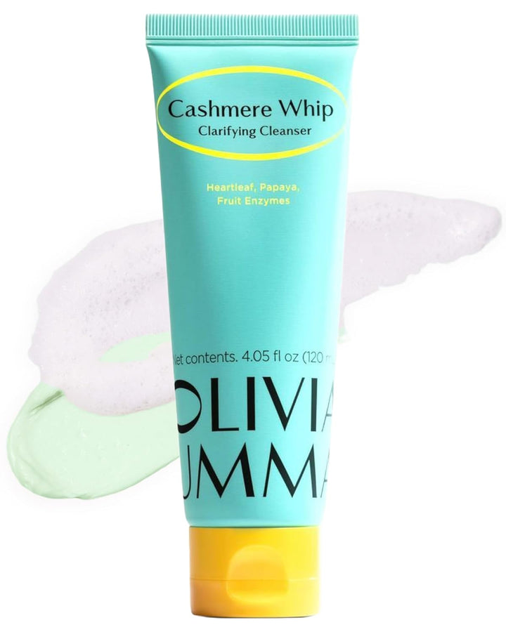 OLIVIAUMMA Cashmere Whip - Limpiador clarificante \u2013 Espuma de...