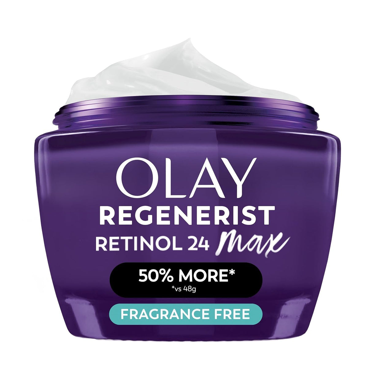 Olay Crema de noche de retinol para mujer, MAX, antienvejecimiento,...
