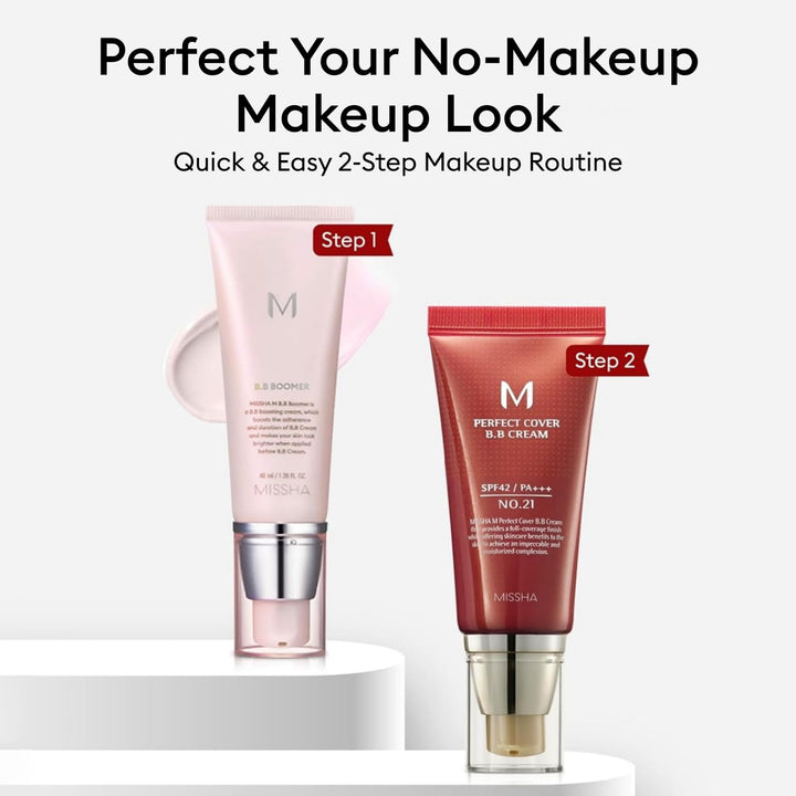 MISSHA BB ESSENTIALS KIT M PERFECT COVER BB CREAM No.21 Beige claro...