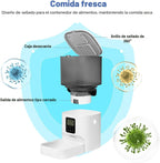 Alimentador automático para gatos, dispensador de alimentos