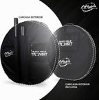 MVP Disc Sports Black Hole Lite - Cesta para golf de disco de 24 cadenas con bolsa de transporte