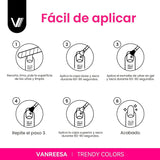 VANREESA Juego de 24 esmaltes de uñas de gel de neón, colores brill...