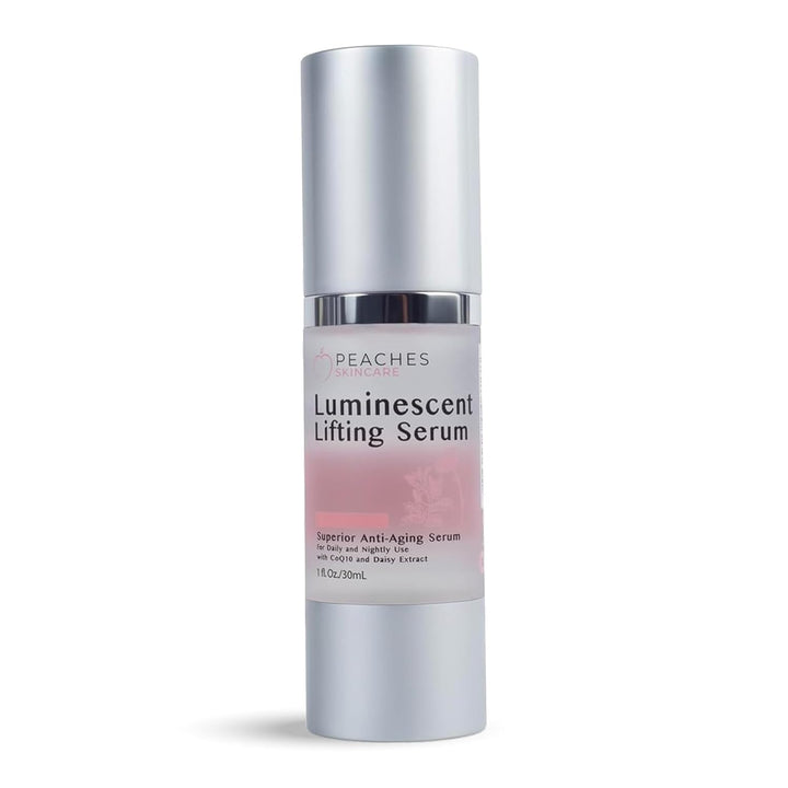 Peaches Skin Care Suero de elevación luminiscente \u2013 Fórmula de...