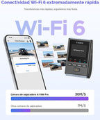 VIOFO A119M Pro Mini Dash Cam 4K HDR, sensor STARVIS 2 IMX678, Wi-Fi 6, GPS