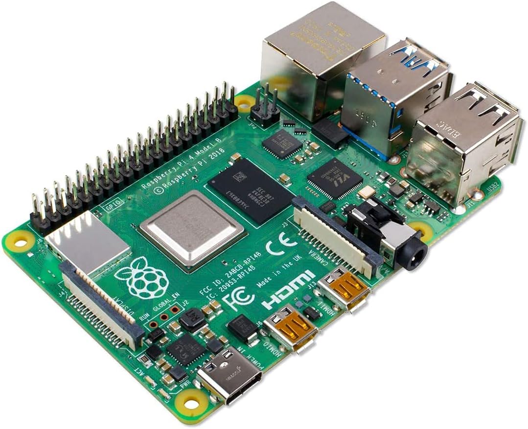 Raspberry SC15184 Pi 4 Modelo B 2019 Quad Core 64 Bits WiFi Bluetoo...