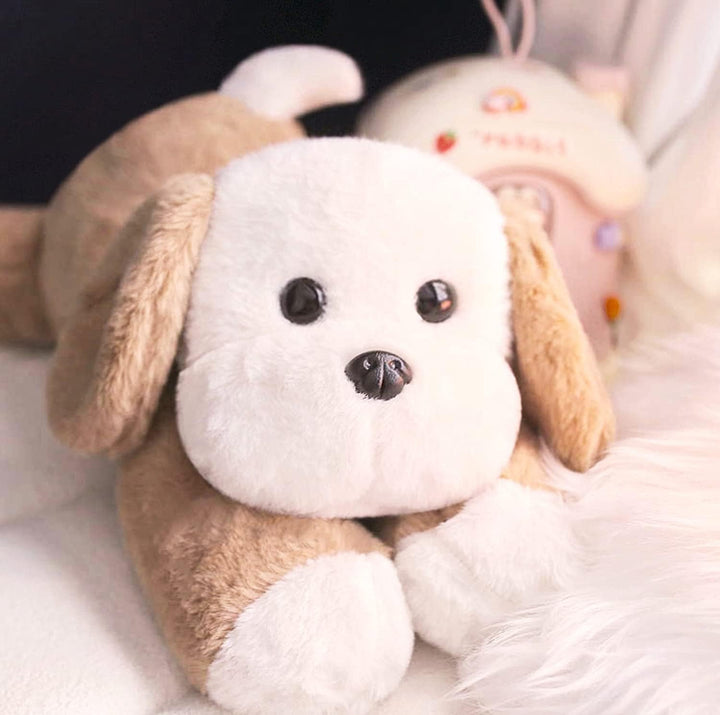 uoozii 50.8 cm | 1.8 kg Perro de peluche con peso color marrón clar...